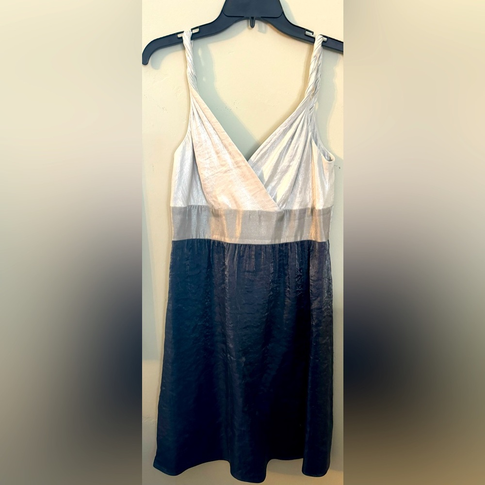Adriana Papel formal dress- Metallic color